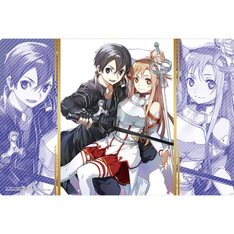Bushiroad Rubber Mat Collection V2 Vol.1000 Dengeki Bunko Sword Art Online “Kirito & Asuna”
