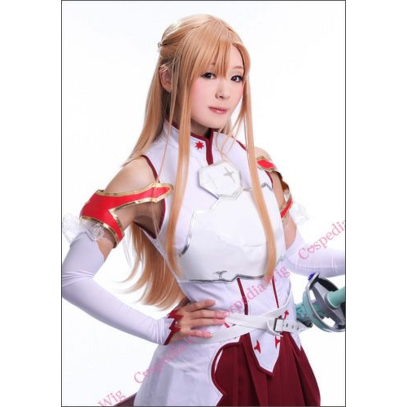Sword Art Online Asuna(SAO) style cosplay wig