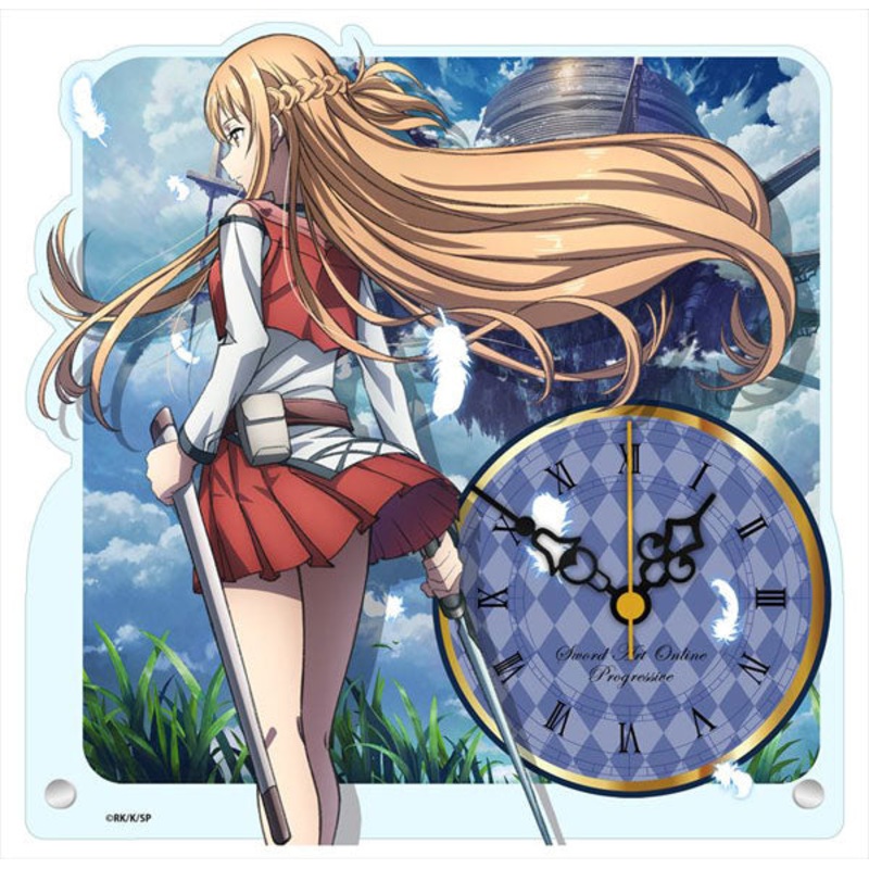 Movie Sword Art Online Progressive: Aria of a Starless Night Acrylic Table Clock