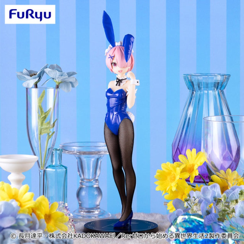 Re:Zero – Starting Life in Another World BiCute Bunnies Figure – Ram Blue Ver.