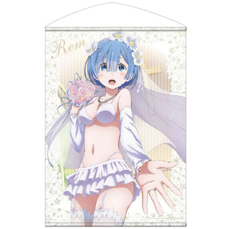 Re:ZERO -Starting Life in Another World- Wedding Rem B2 Wall Scroll