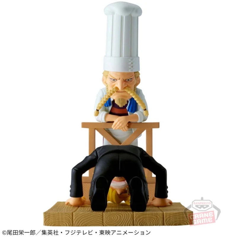 ONE PIECE World Collectable Figure Log Stories – Sanji & Zeff “I’m eternally grateful for taking care of for so damn long!”