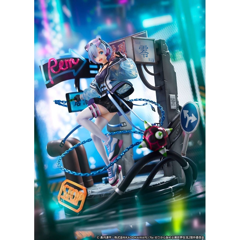 Re:ZERO -Starting Life in Another World- Rem -Neon City Ver.- 1/7 Complete Figure