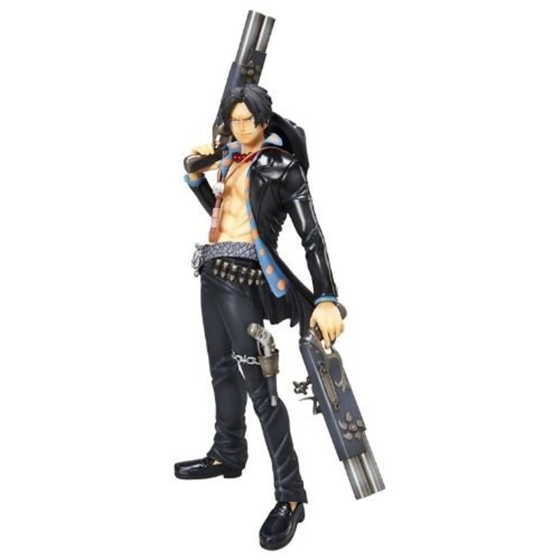 Excellent Model Portrait.Of.Pirates ONE PIECE “STRONG EDITION” Portgas D. Ace 1/8 Complete Figure