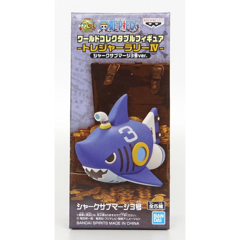 One Piece World Collectable Figure -Treasure Rally IV -Shark Submage No. 3 Ver. Shark Submage No. 3 39920