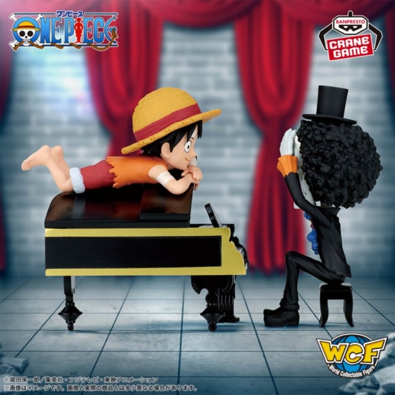 ONE PIECE World Collectable Figure Log Stories – Monkey D. Luffy & Brook “I see…!!! Is he doing well…!!!”