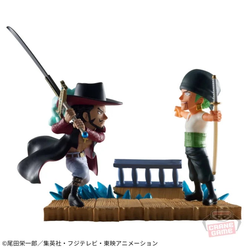 ONE PIECE – World Collectable Figure Log Stories – Roronoa Zoro vs. Dracule Mihawk