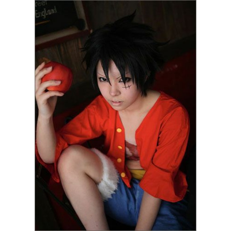 ONE PIECE Monkey D Luffy style cosplay wig