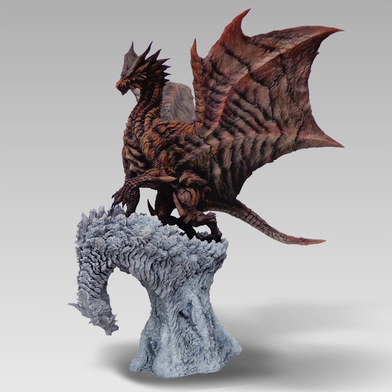 Monster Hunter Capcom Figure Builder Creator’s Model Steel Dragon Rusted Kushala Daora