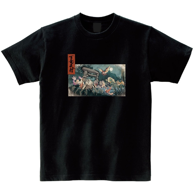 Monster Hunter Rise Hyakuryu Yakou T-shirt Shrine Ruins