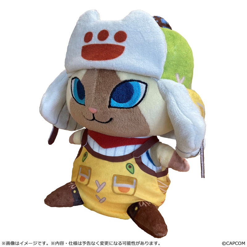 ResaleMonster Hunter Wilds Deformed Plush Palico