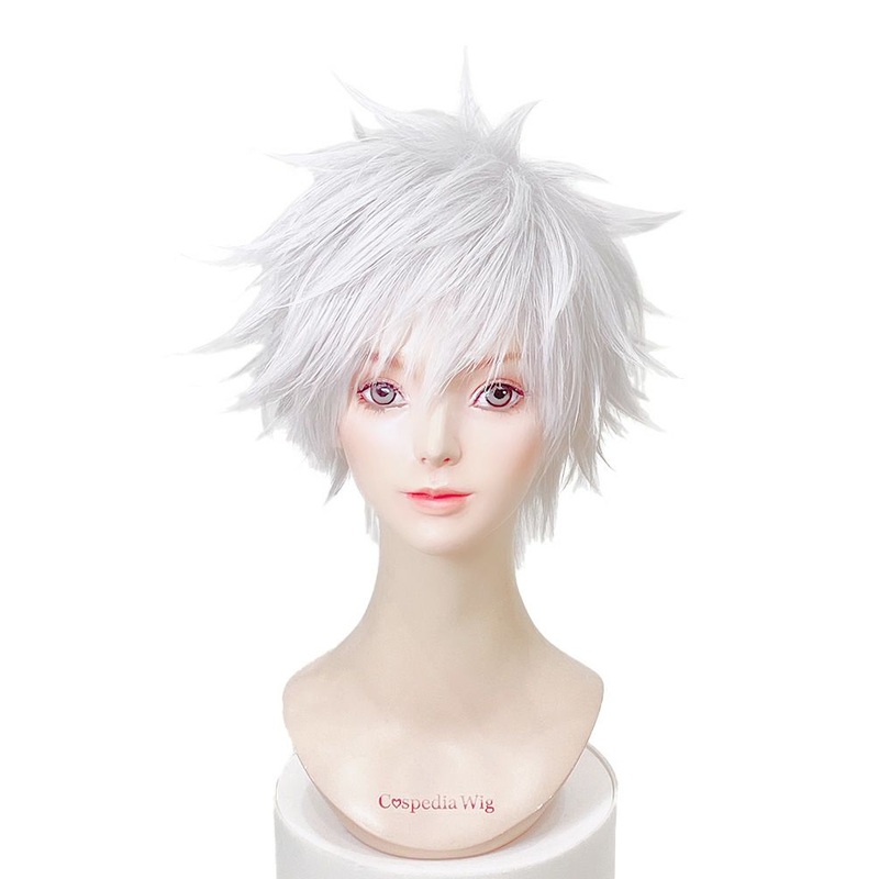 “Jujutsu Kaisen” Satoru GojoHair-down ver. style cosplay wig