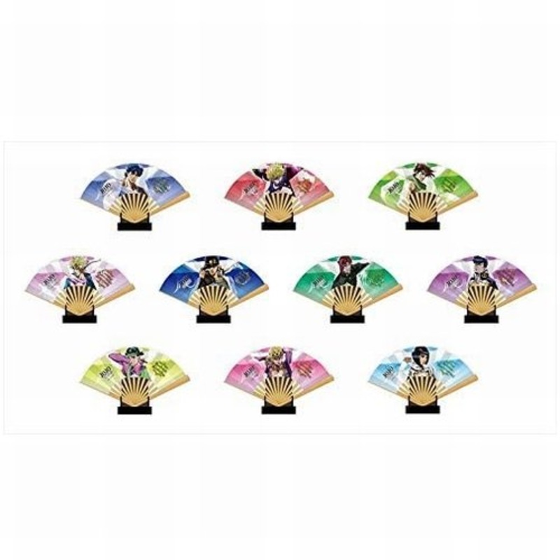 JoJo’s Bizarre Adventure The ANIMATION Mini Fan Collection, Box of 10