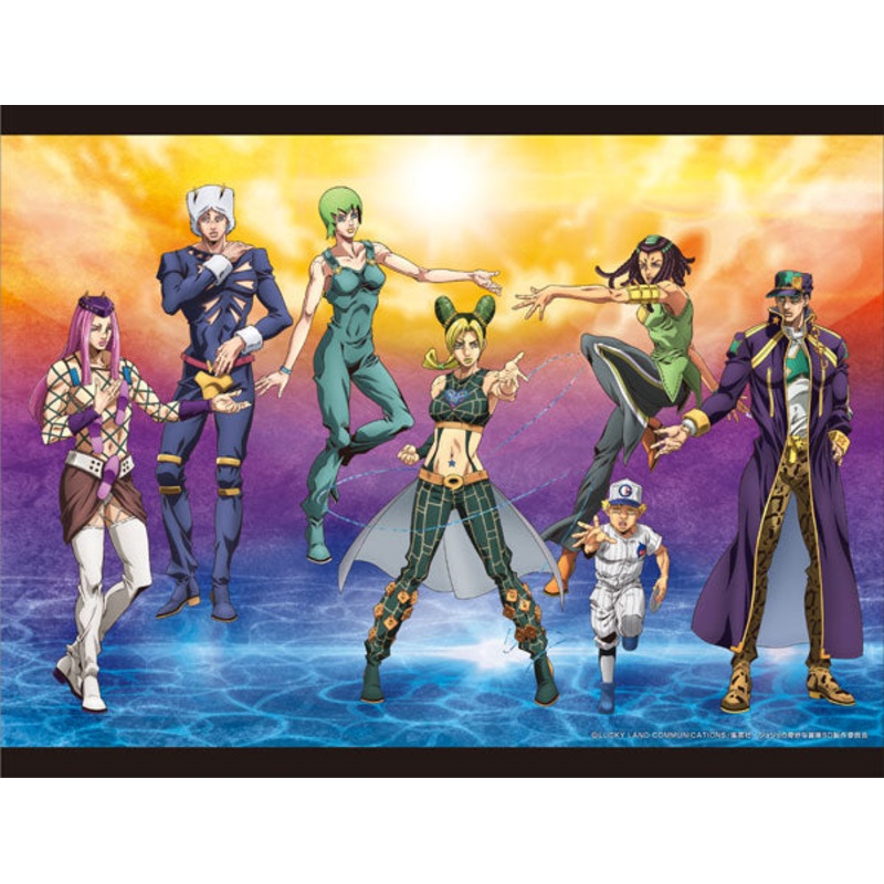 Anime “JoJo’s Bizarre Adventure Stone Ocean” New Illustration B2 Wall Scroll [AM]