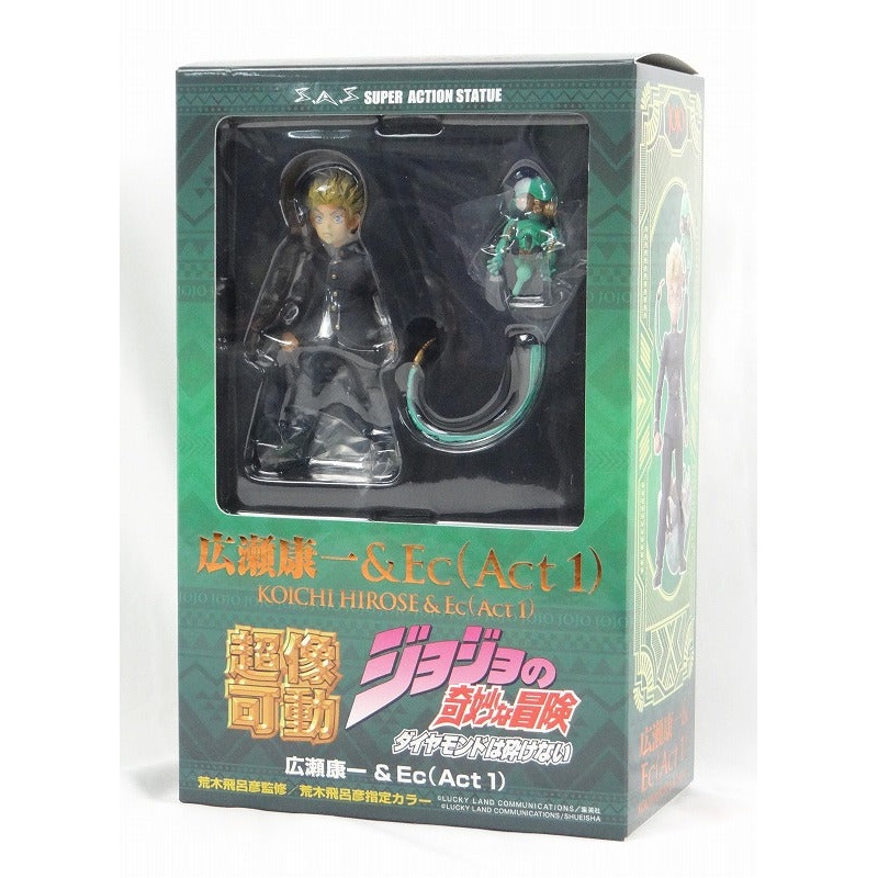 Super statue Movable JoJo’s Bizarre Adventure 4 Koichi Hirose & Echoes Act1 (renewal package version)