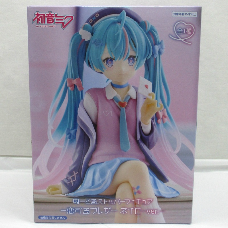 FuRyu Hatsune Miku Noodle Stopper Figure Love Blazer Navy ver.