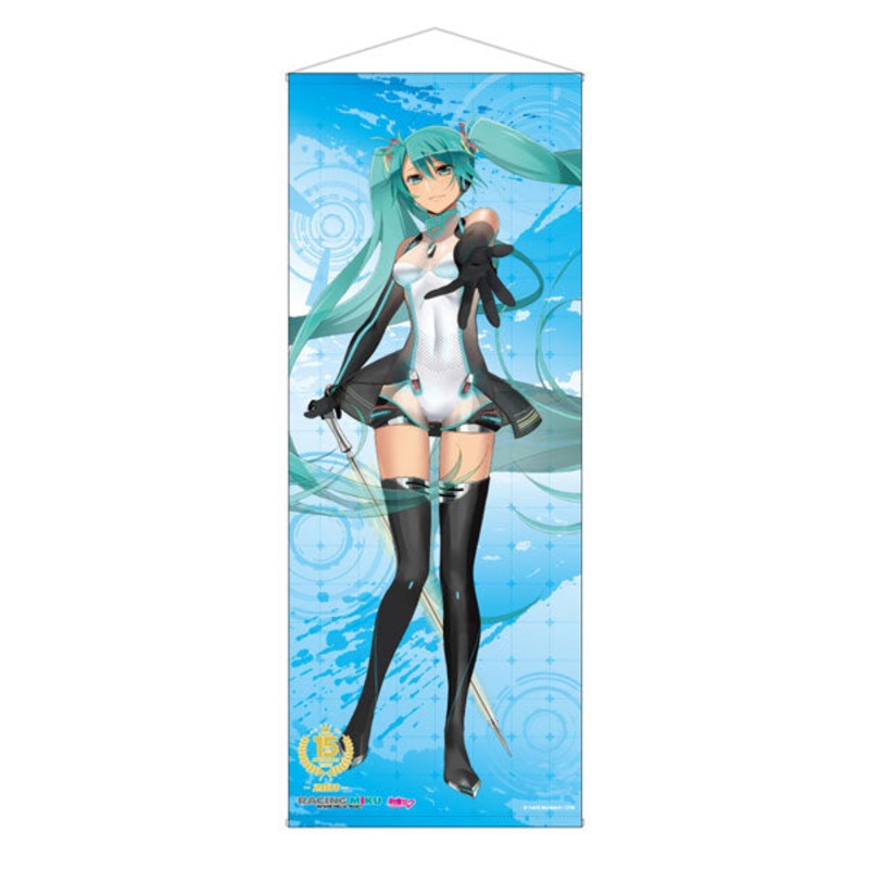 Hatsune Miku GT Project 15th Anniversary Life-size Wall Scroll 2011Ver.