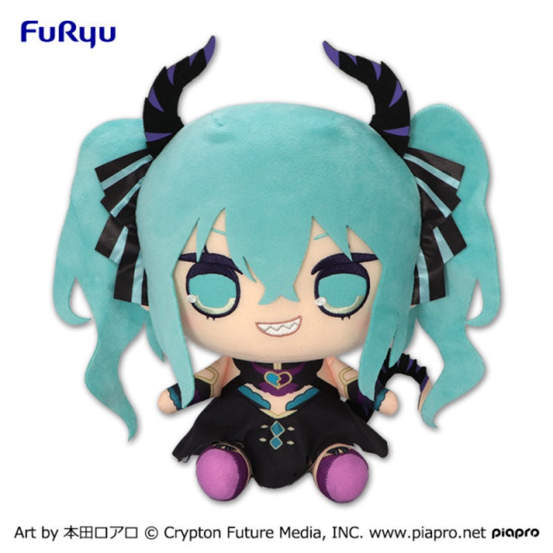 Hatsune Miku – Kyurumaru BIG plush toy – Villain Ver.
