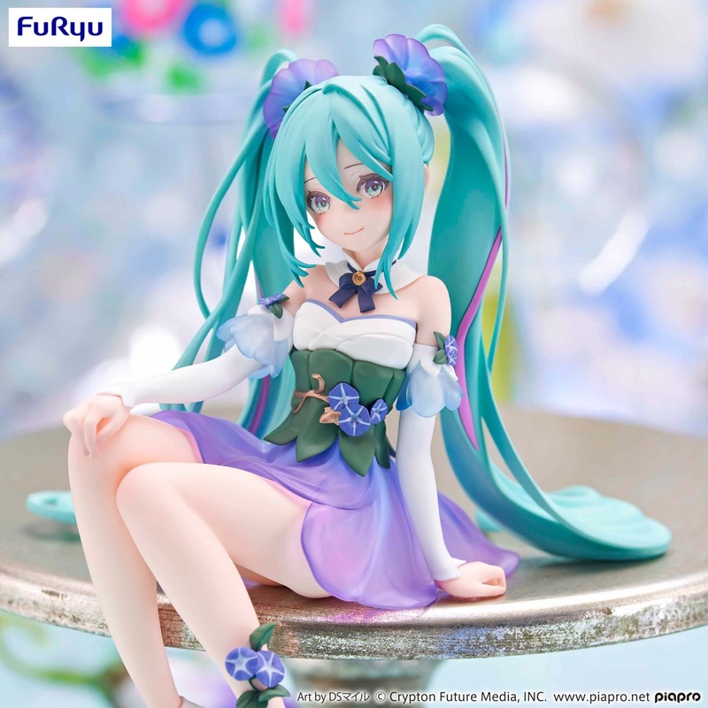 Hatsune Miku Noodle Stopper Figure – Flower Fairy – Morning Glory