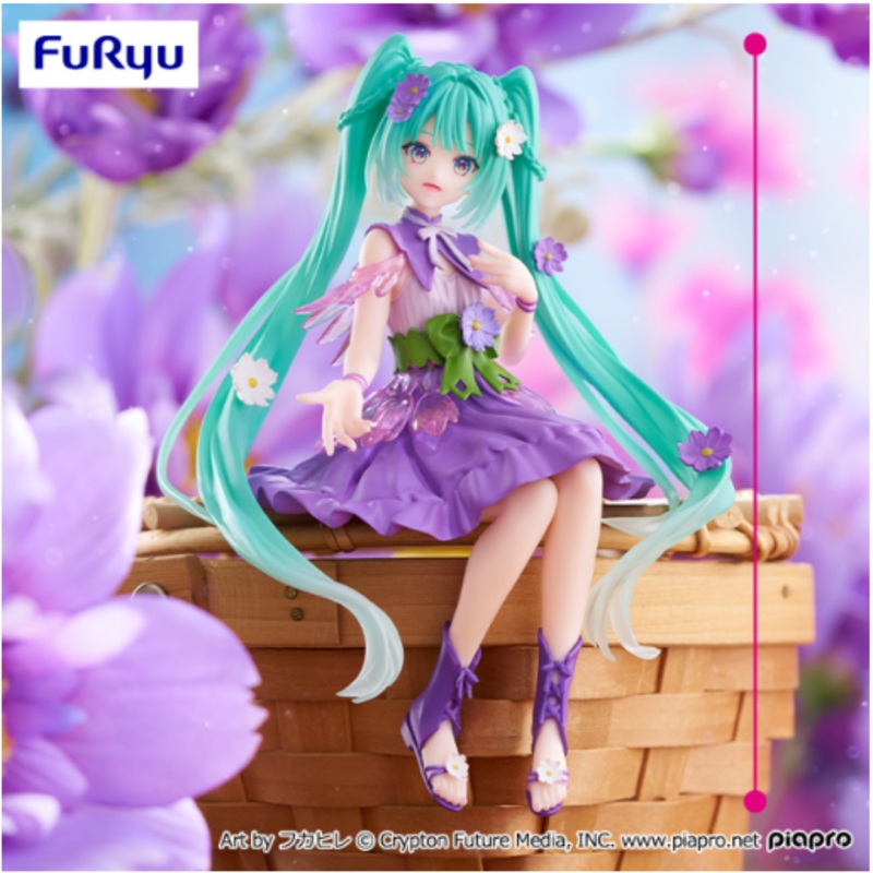 Hatsune Miku – Noodle Stopper Figure – Flower Fairy – Purple Cosmos