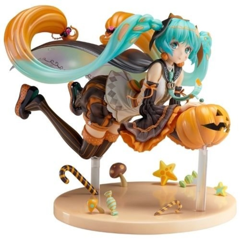 Hatsune Miku “TRICK or MIKU” illustration by Hidari Complete Figure