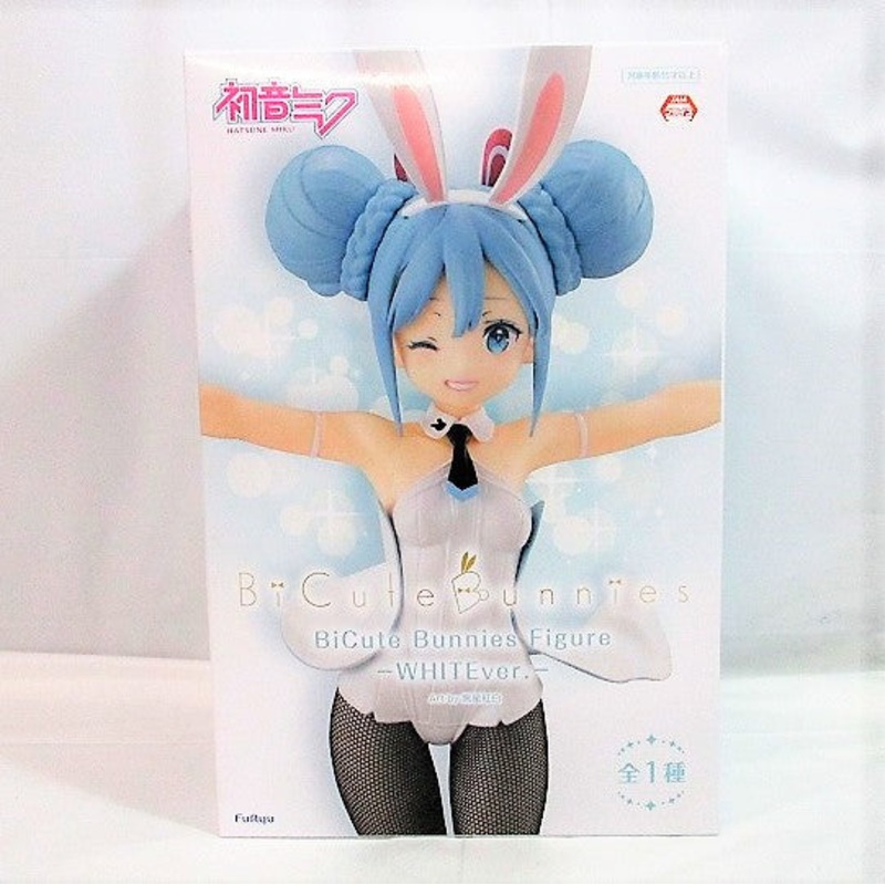 Flue BICUTE BUNNIES FIGURE-Hatsune Miku -Whitever.- 11810