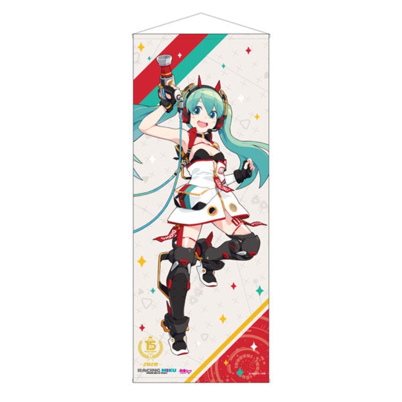 Hatsune Miku GT Project 15th Anniversary Life-size Wall Scroll 2020Ver.