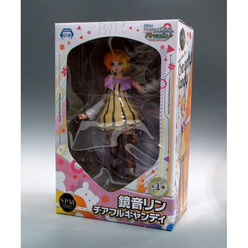 Sega Hatsune Miku PROJECT DIVA ARCADE FUTURE TONE Super Premium Figure Kagamine Rinchia Full Candy 10111810