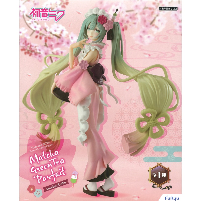 Hatsune Miku Excd Creative Figure Sweet Sweets – Matcha Parfait Sakura