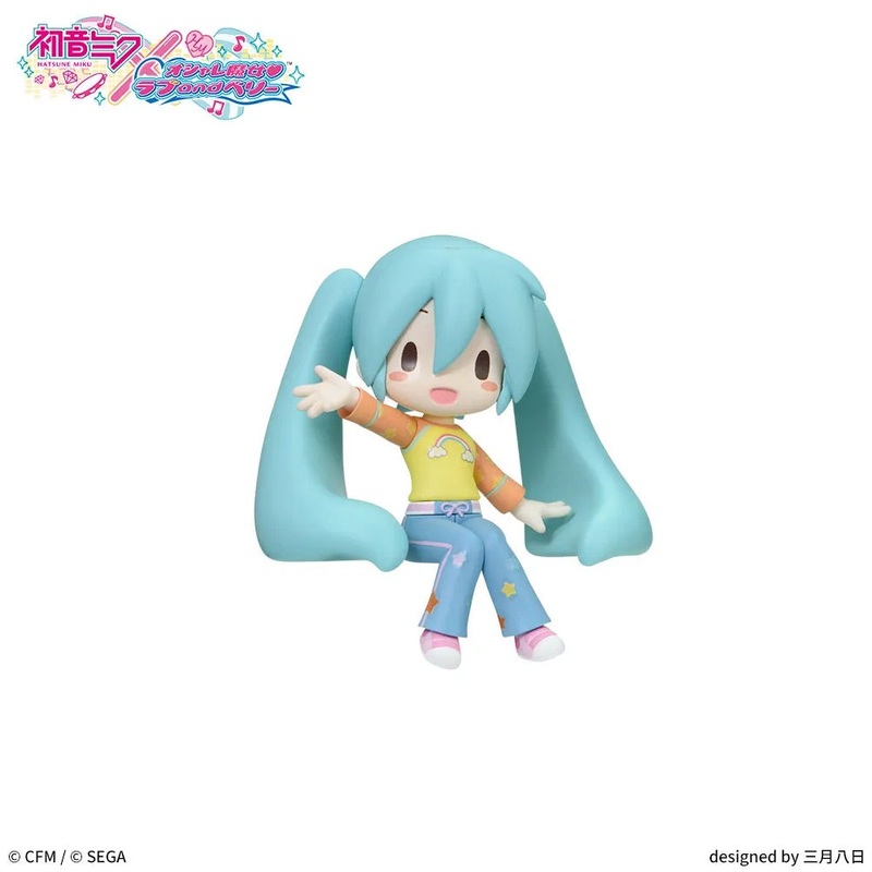 Hatsune Miku Love and Berry: Dress Up and Dance! Fuwapuchi Chokonose Mini Figure Hatsune Miku