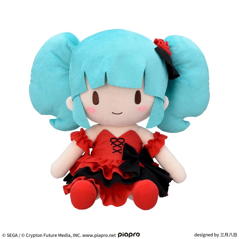 Hatsune Miku Project DIVA MEGA39’s Fuwapuchi L Plush Toy “Hatsune Miku – toile”