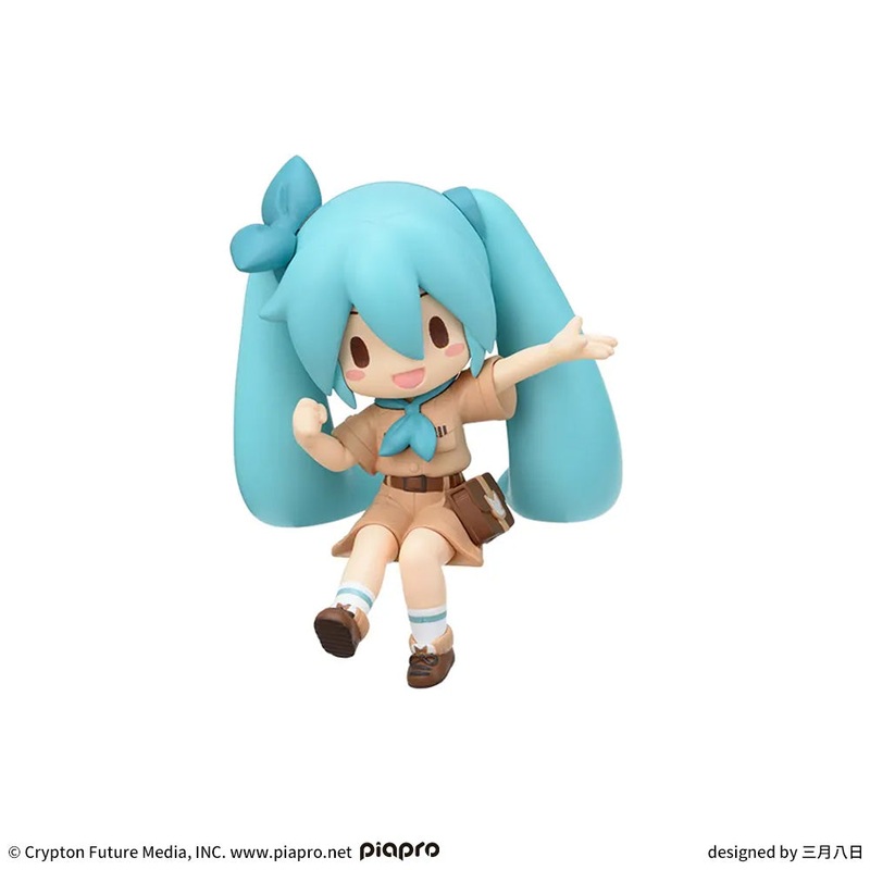 Hatsune Miku Series Fuwapuchi Chokonose Mini Figure Hatsune Miku Vol.1 B