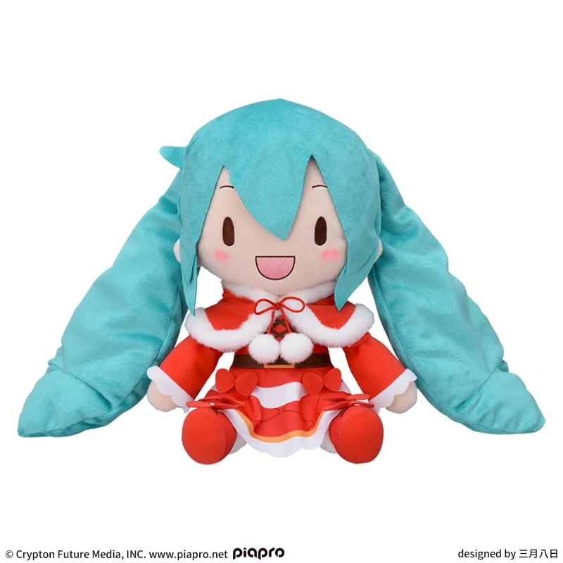 Hatsune Miku Series Fuwapuchi L Plush Toy “Hatsune Miku” Christmas 2024