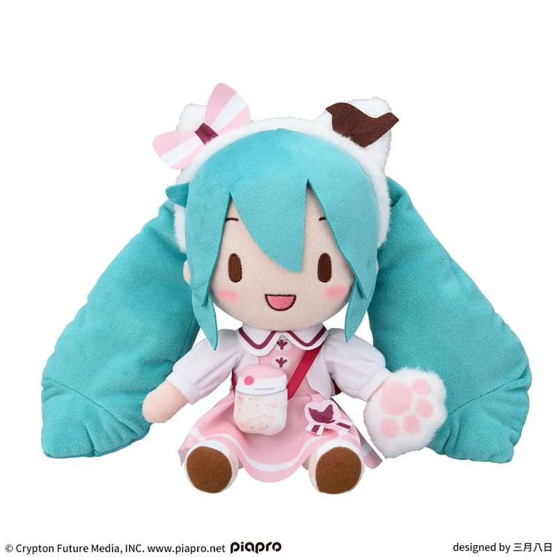 Hatsune Miku Series Fuwapuchi M Plush Toy Hatsune Miku Outing Series: Theme Park Ver.