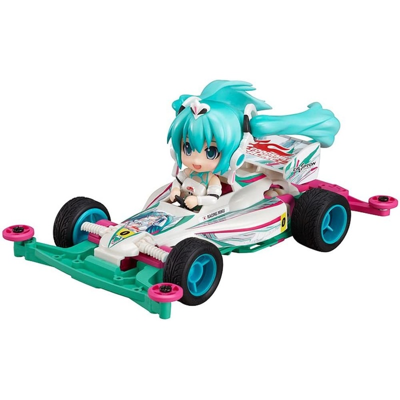 Nendoroid Petite – Racing Miku x Mini 4WD Racing Miku 2012 Ver. drives Astute Special