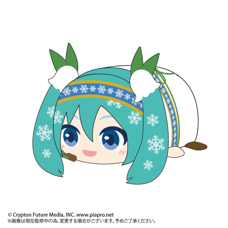 PC-19 Snow Miku Potekoro Mascot (M Size) F Snow Miku (2015)
