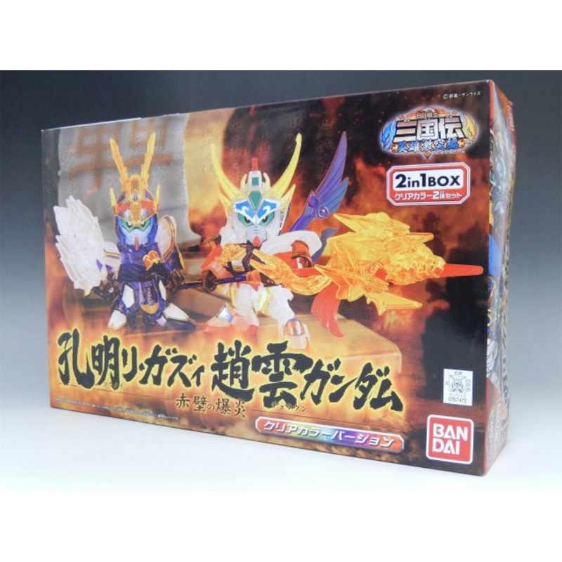 BB Warrior SD Sangokuden Komei Ligasi Zhao Yun Gundam-Red Wall Bomb-Clear Color Ver.