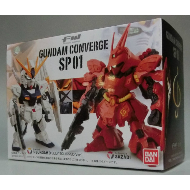FW Gundam Converge SP01  Gundam & Sazabi