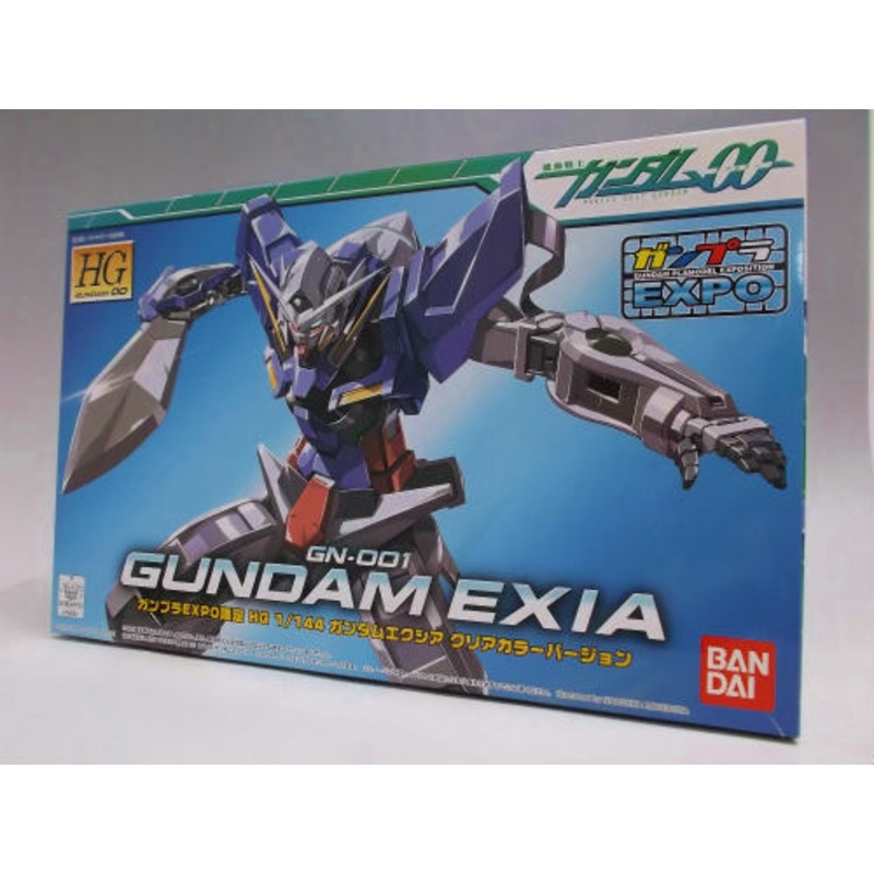 Gunpla EXPO Limited HG 1/144 Gundam Exia Clear Color Version