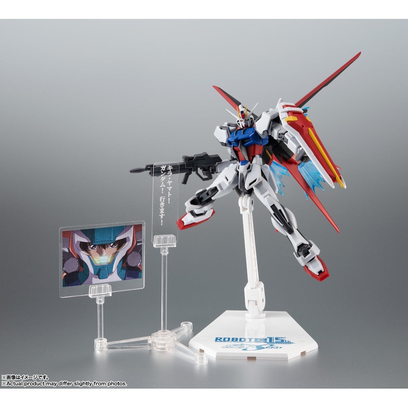 Robot Spirits Side MS “Mobile Suit Gundam SEED” GAT-X105+AQM/E-X01 Aile Strike Gundam Ver. A.N.I.M.E. -Robot Spirits 15th Anniversary-