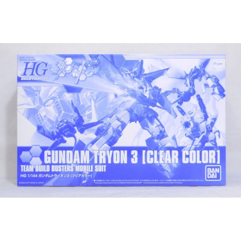 HGBF 1/144 Gundam Trion 3 Clear Color Ver.