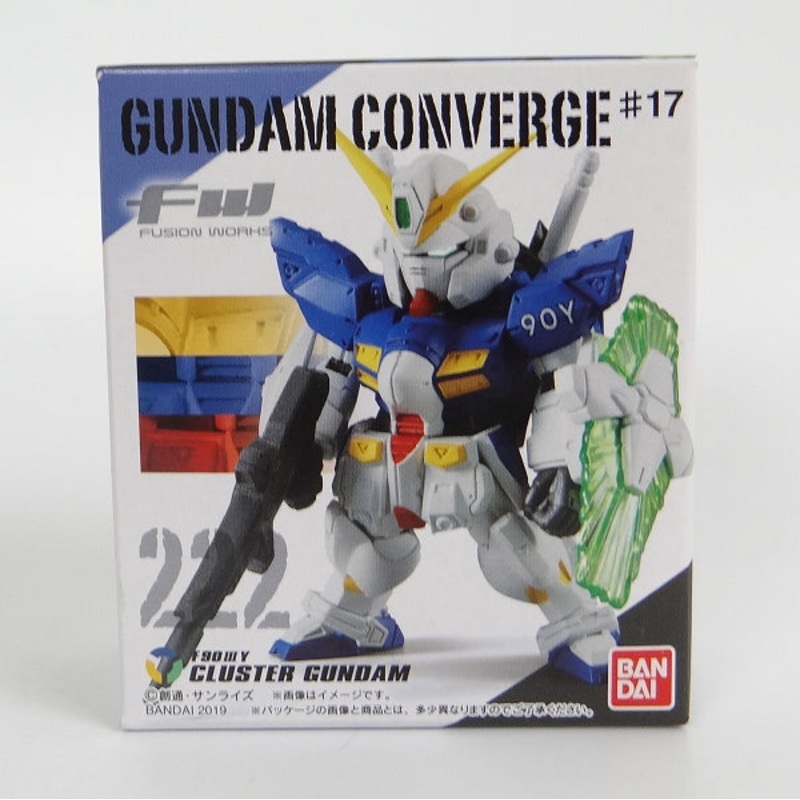 FW Gundam Converge #17 222 Cluster Gundam
