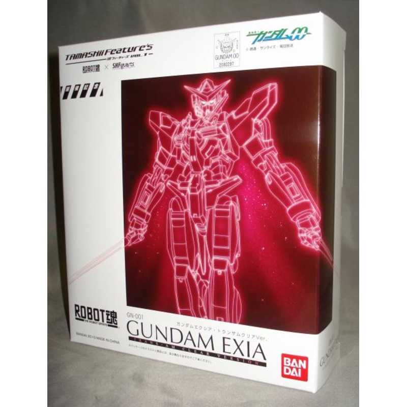 Tamashii Web Exclusive ROBOT SPIRITS Gundam Exia Trans-Am Clear Ver.