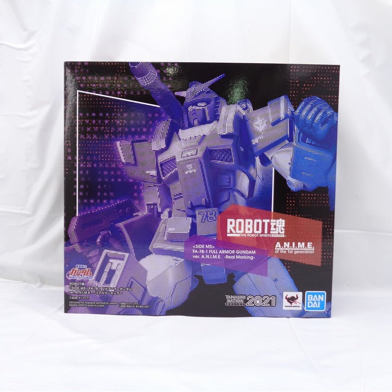 ROBOT Soul FA-78-1 Full Armor Gundam Ver. A.N.I.M.E. ~ Real Marking ~
