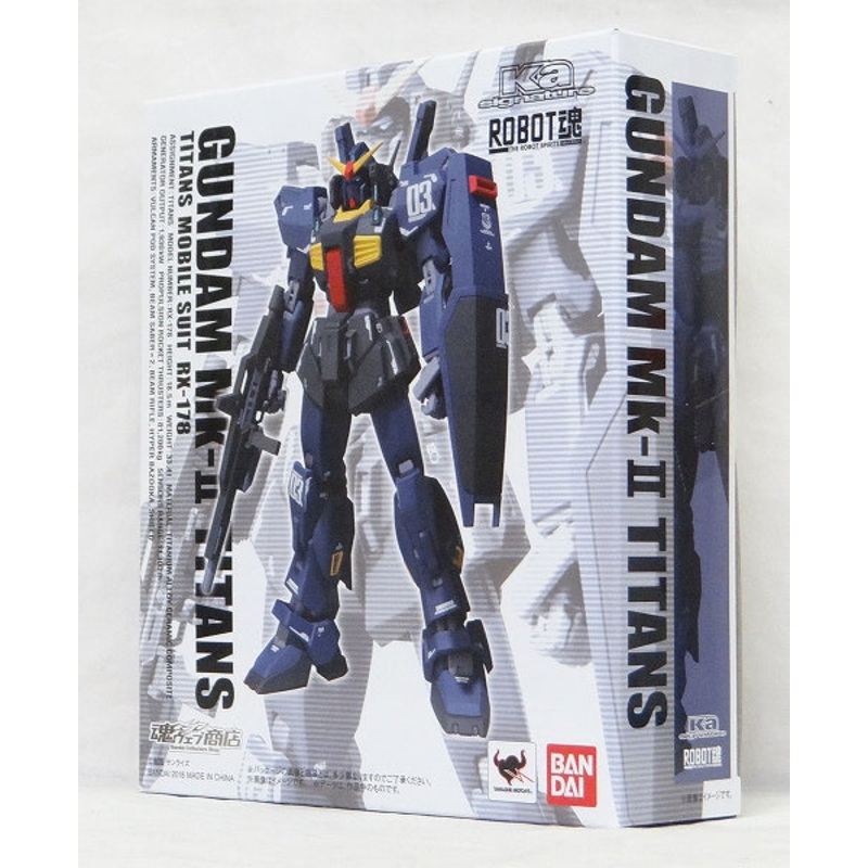 Tamashii Web Exclusive ROBOT SPIRITS Ka signature Gundam MK-II Titans ver.
