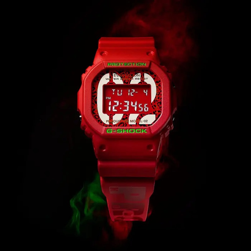 G-SHOCK DW-5600 EVA-02 THE BEAST MODEL feat.RADIO EVA