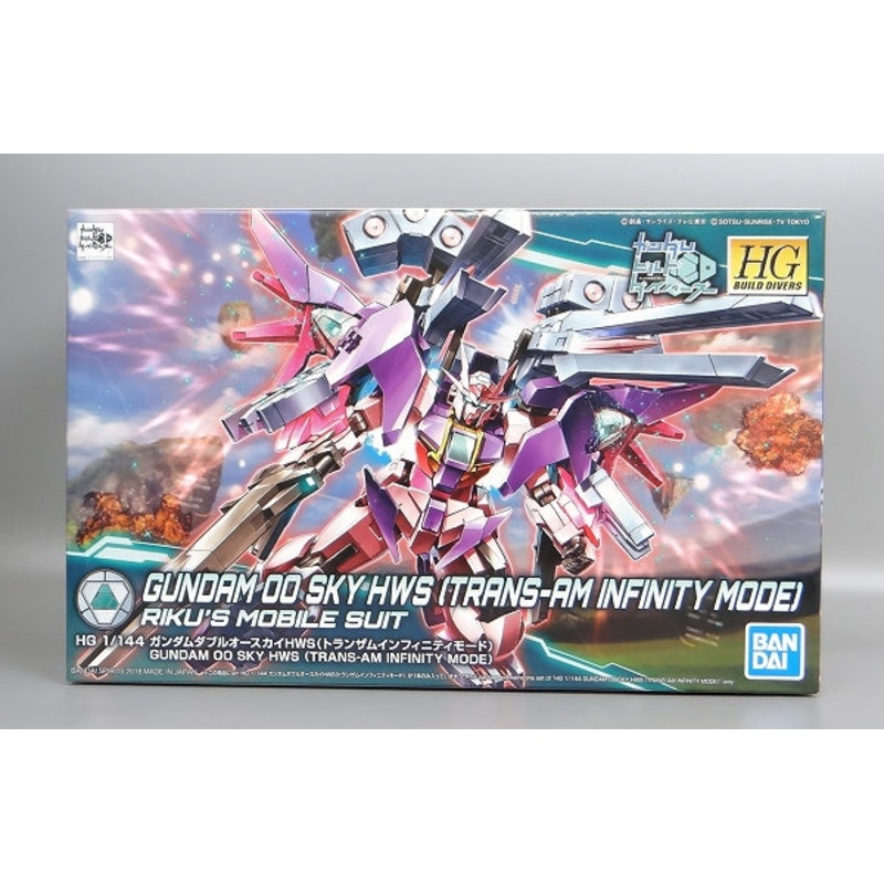 HGBD 1/144 Gundam Double Auskai HWS (Transam Infinity Mode)