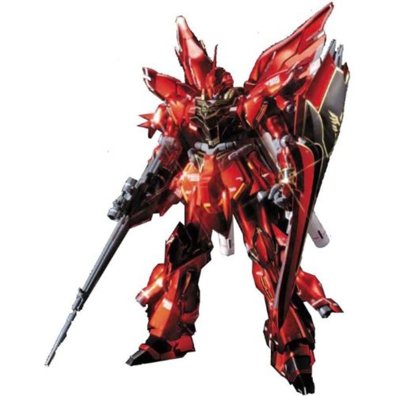 Gundam UC HGUC 1/144 Sinanju Titanium Finish