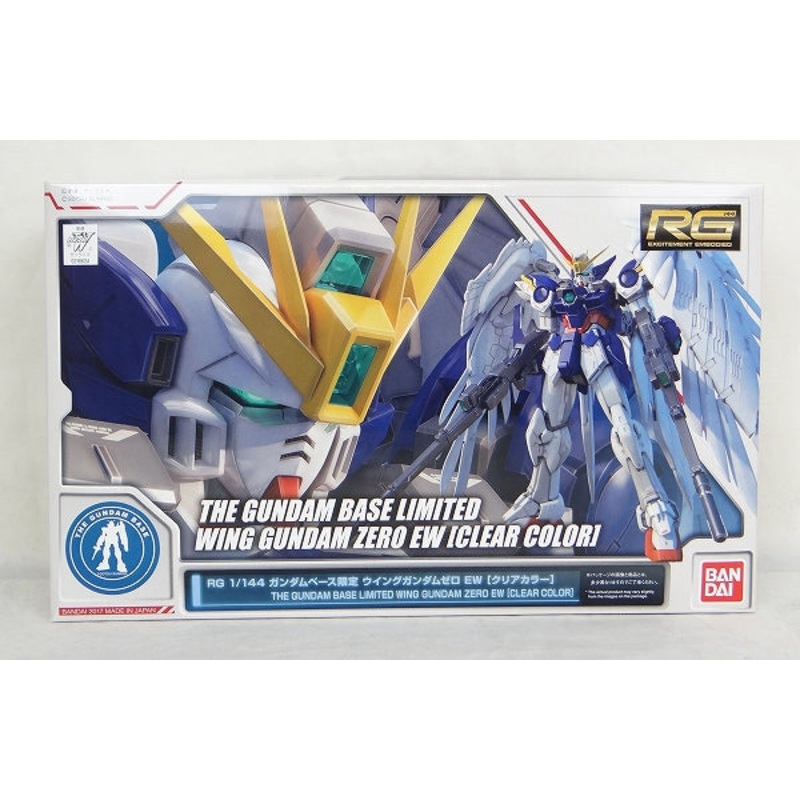 RG (Real Grade) 1/144 Gundam Base Limited Wing Gundam Zero EW [Clear Color]
