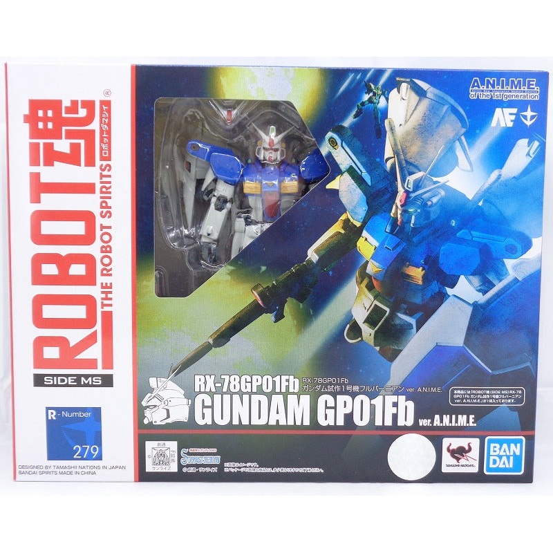 ROBOT Soul 279 RX-78GP01FB Gundam Prototype No. 1 Fullbernian Ver. A.N.I.M.E.